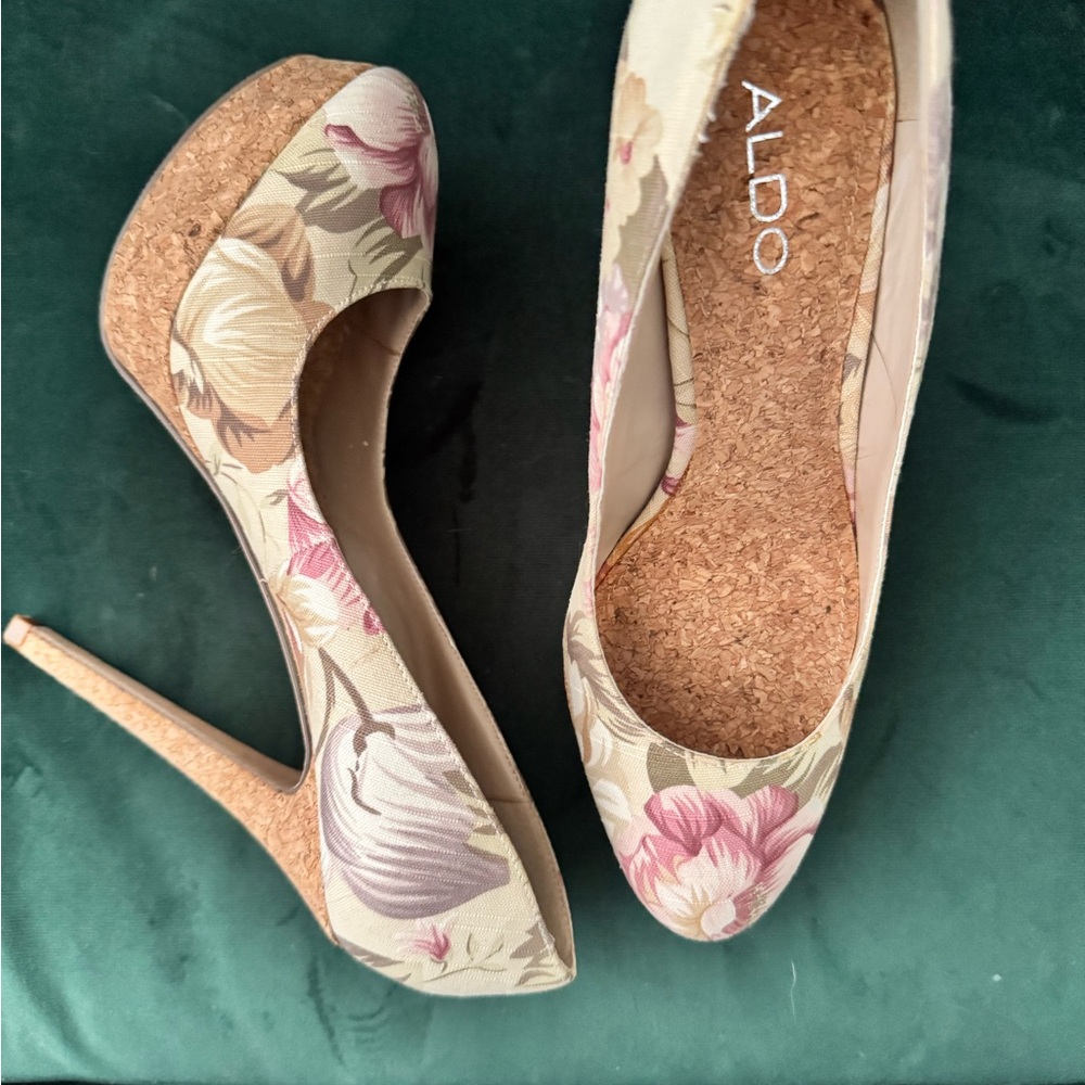 ALDO Floral Print Women's Heels